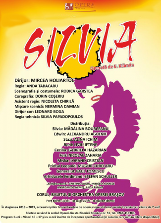 Spectacolul cu opereta "Silvia"