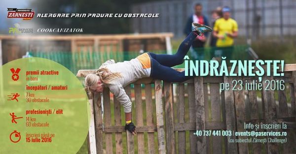 Zarnesti Challenge - Alergare prin padure cu obstacole