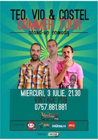 Stand Up Comedy cu Teo, Vio și Costel