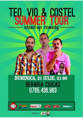 Stand up Comedy cu Teo, Vio şi Costel
