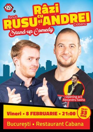 Stand Up Comedy cu Rusu și Andrei
