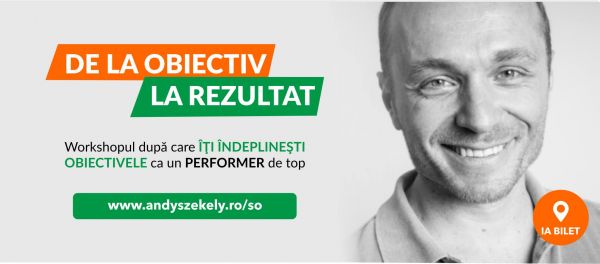 Conferinta "De la Obiectiv la Rezultat"