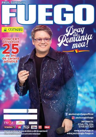 Fuego - "Drag de România mea"