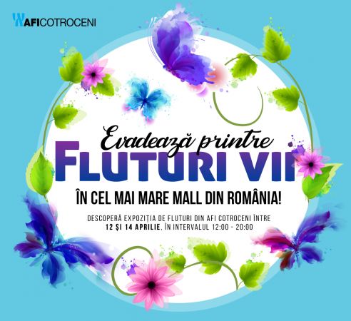 Expoziție de fluturi exotici