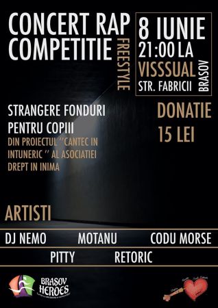 Concert caritabil - Motanu,Pitty,Retoric,CM