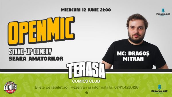 Open Mic cu Dragoș Mitran