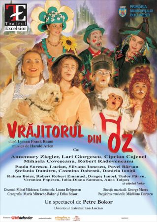 Spectacolul "Vrăjitorul din oz"
