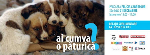 Campania “Ai cumva o păturică?”