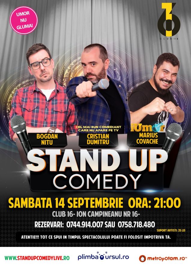Stand-Up Comedy - Diverse evenimente - Bucuresti - Fest.ro