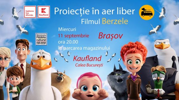 Film în aer liber: Kaufland Brașov
