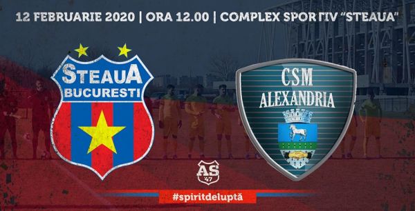 Amical: Steaua - CSM Alexandria