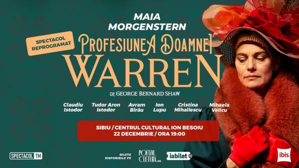 Spectacolul "Profesiunea Doamnei Warren"