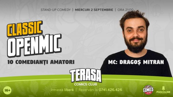 Classic Open Mic cu Mitran