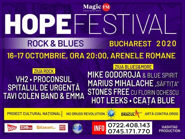 Hope Festival Bucharest 2020 Rock & Blues