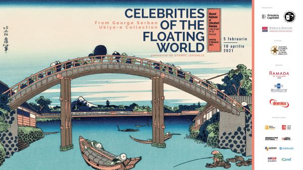 Expoziție de stampe japoneze "Celebrități din Lumea Plutitoare"
