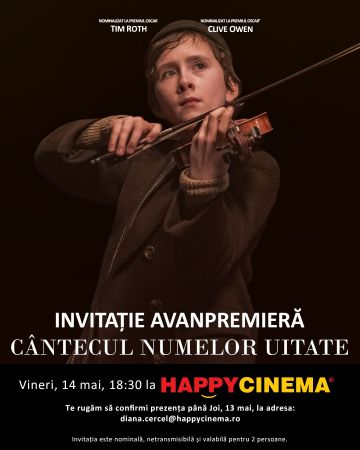 Filmul "Cântecul numelor uitate"