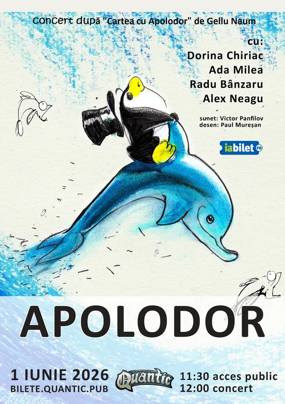 APOLODOR / Ada Milea, Dorina Chiriac, Radu Bânzaru și Alex Neagu