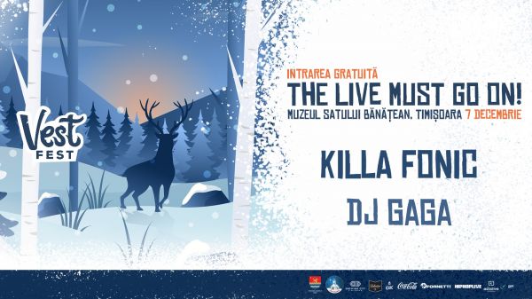 VEST FEST - The LIVE Must Go On! w/ Killa Fonic