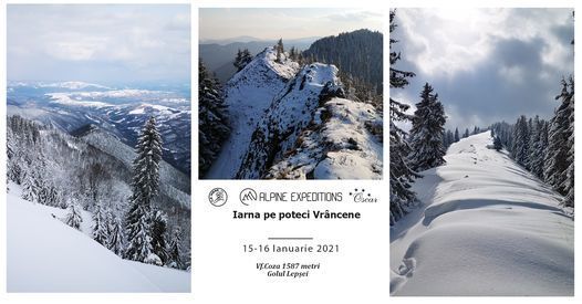 Iarna pe poteci Vrăncene