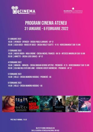 Program Cinema Ateneu