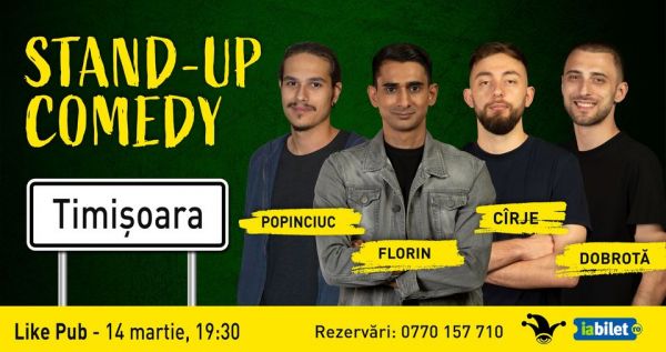 Stand-up Comedy cu Cîrje, Florin, Dobrotă și Popinciuc