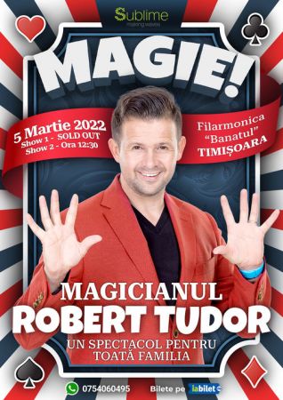 Magicianul Robert Tudor - Spectacol de Magie Pentru Intreaga Familie
