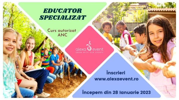 Curs de calificare EDUCATOR SPECIALIZAT - Online