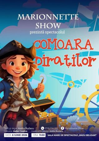 "Comoara piraților" - Marionnette Show