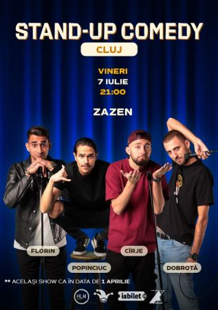 Stand-up comedy cu Cîrje, Florin, Dobrotă și Popinciuc