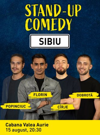 Stand-up comedy cu Cîrje, Florin, Dobrotă și Popinciuc