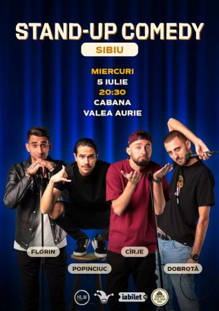 Stand-up comedy cu Cîrje, Florin, Dobrotă și Popinciuc