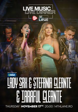 Taraful Cleante, Lady Sax & Ștefania Cleante