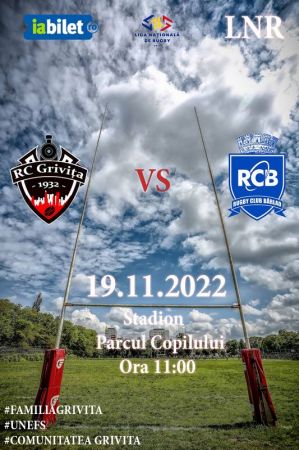 RC Grivita - UNEFS Bucuresti - Rugby Club Barlad
