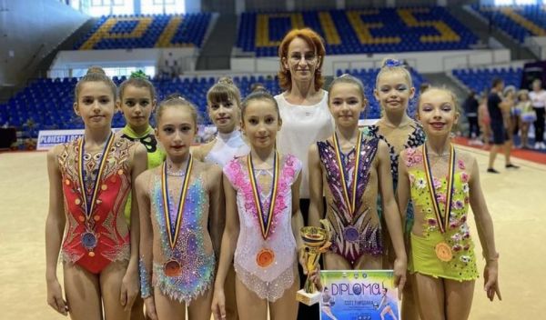Clubul sportiv Nr 1 din Timisoara secția gimnastica ritmica