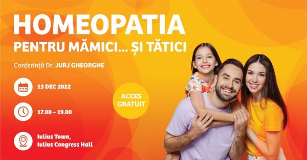 Homeopatia pentru mămici și...tătici