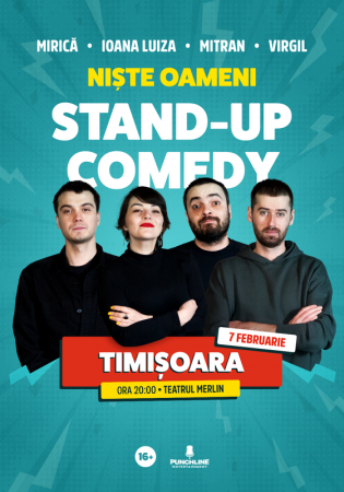 Stand-up Comedy cu Mirica, Luiza, Mitran si Virgil | Niste Oameni