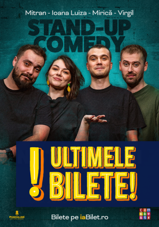 Stand-up Comedy cu Mirica, Luiza, Mitran si Virgil | Niste Oameni