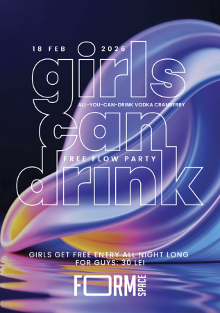 Girls Can Drink: FREE FLOW PARTY
