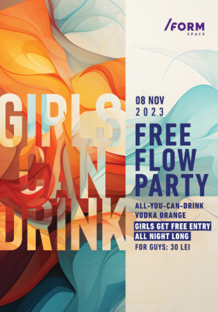 Girls Can Drink: FREE FLOW PARTY