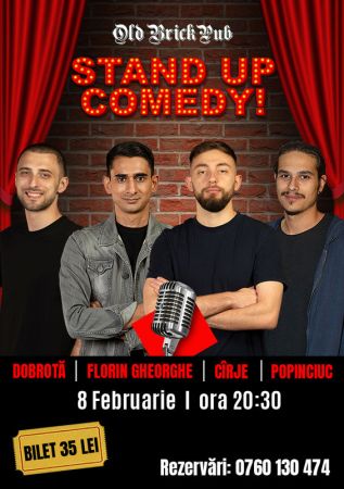 Stand-up comedy cu Cîrje, Florin, Dobrotă și Popinciuc