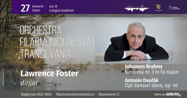 Concert simfonic - dirijor Lawrence Foster