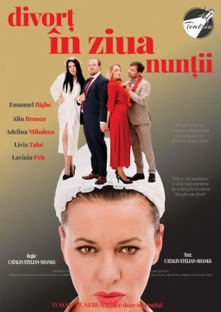 Spectacolul "Divorț în ziua nunții"