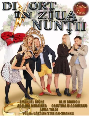 Spectacolul "Divorț în ziua nunții"