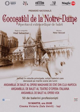 Spectacolul "Cocoșatul de la Notre-Dame"