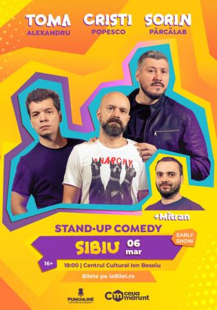 Stand-up cu Toma, Cristi &Sorin (Early Show)