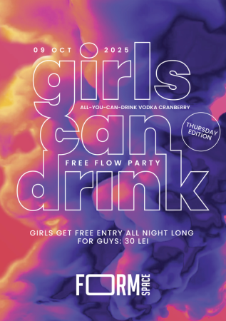 Girls Can Drink: Flow For Free Party