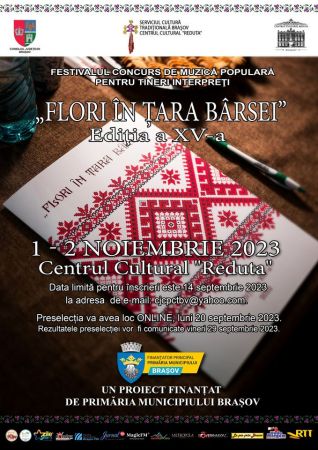 Festivalul Concurs Național de Muzică Populară pentru Tineri Interpreți "Flori în Țara Bârsei"