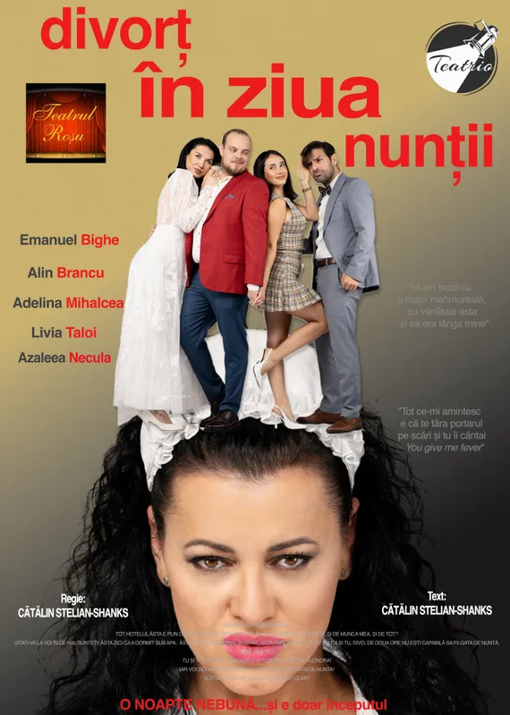 Spectacolul "Divort in ziua nuntii"