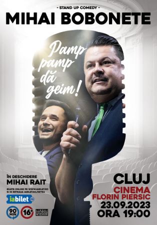 Stand up comedy cu Mihai Bobonete