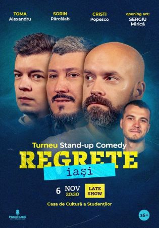 Stand-up Comedy cu Toma, Cristi & Sorin Pârcălab